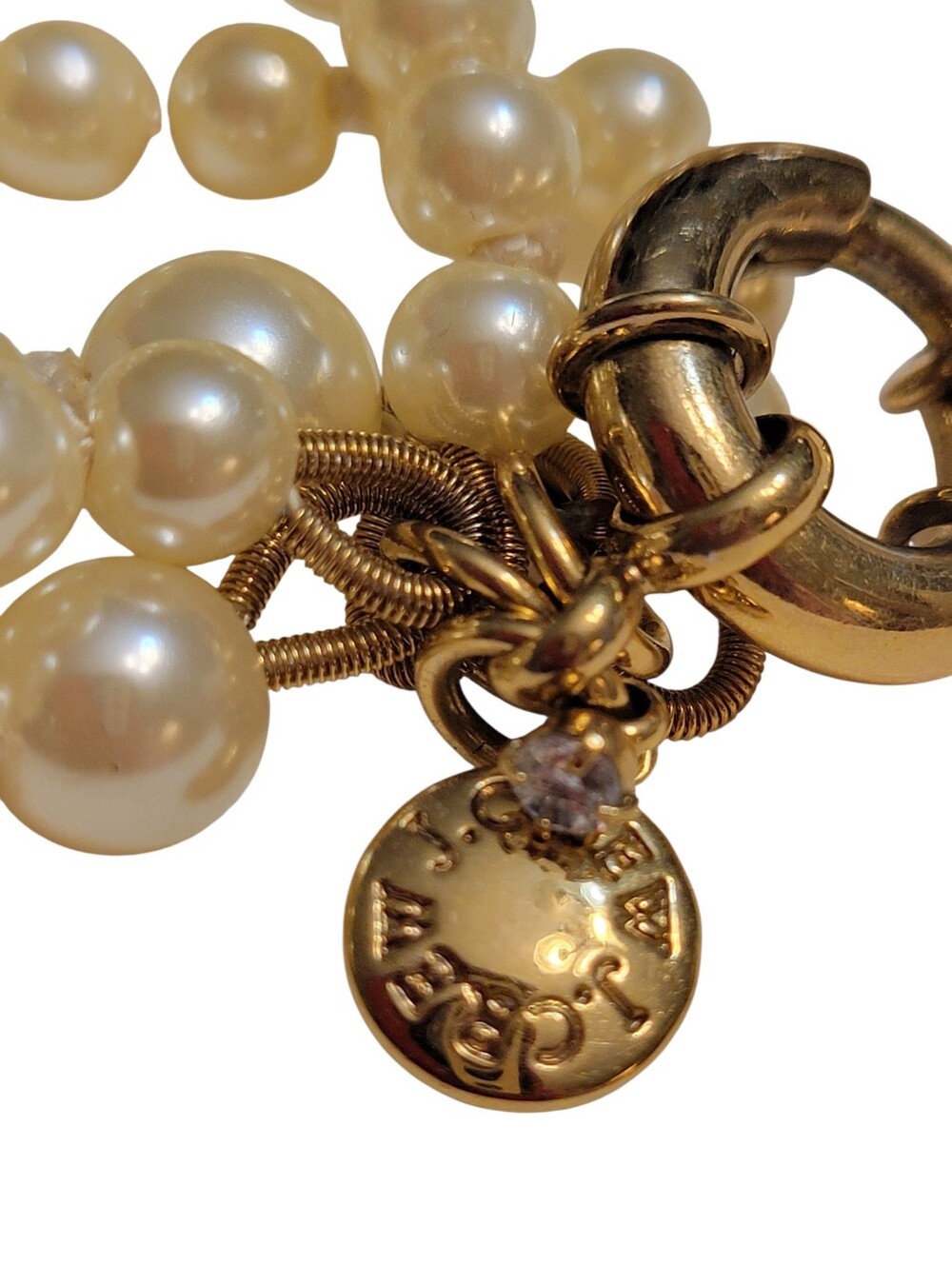 J. Crew Factory 5 Strand Faux Pearl Necklace - Picture 6 of 6